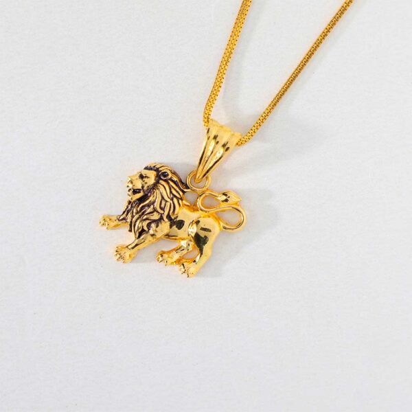 Lion King Gold Pendant
