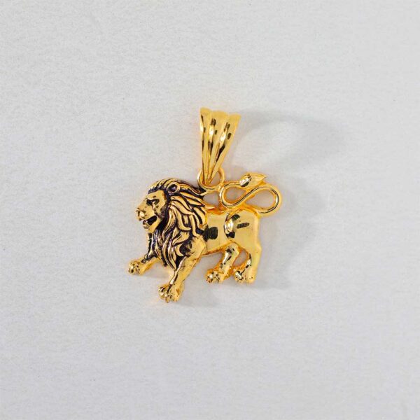 Lion King Gold Pendant - Image 2