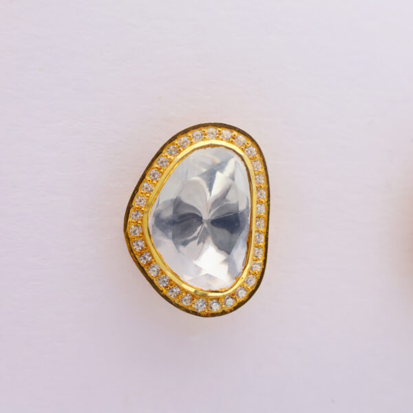 Noor Lite Kundan Studs - Image 6
