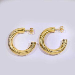 Everyday Gold Hoops