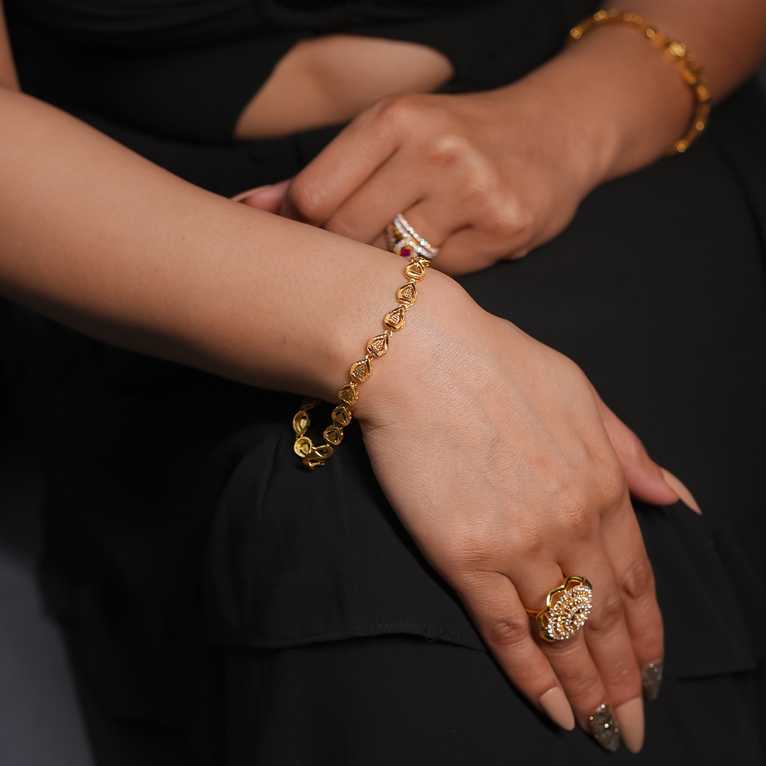 Golden Whirl Bracelet - Image 7