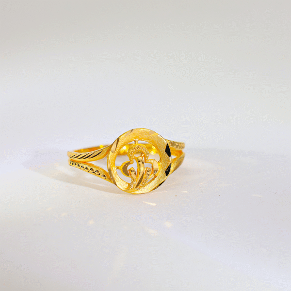Unique And Fancy Ladies Gold Ring