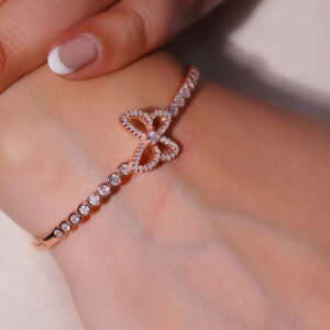 Butterfly Whisper Rosegold Bracelet