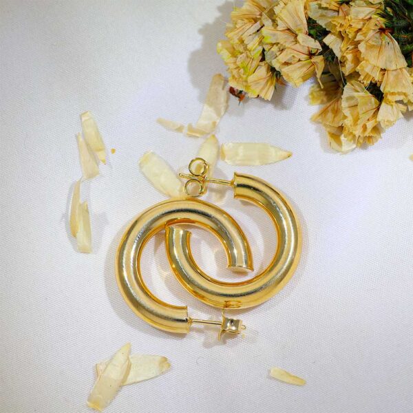 Sun Aura Hoops - Image 4