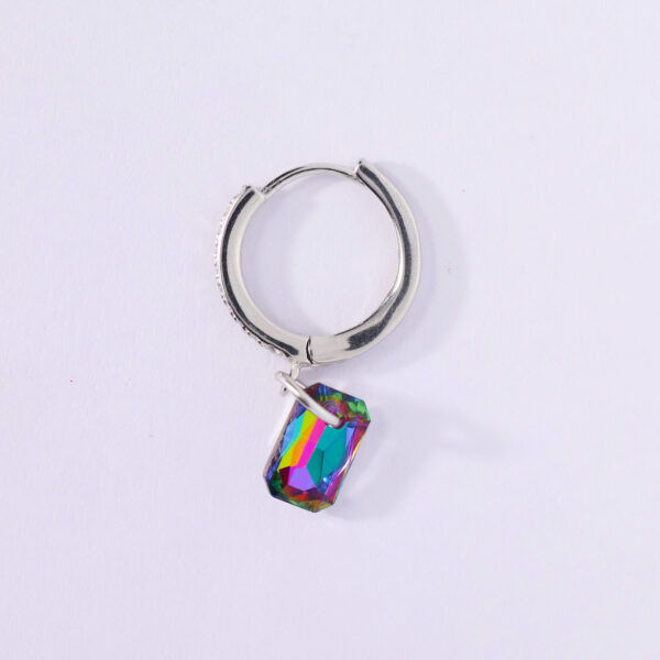 Crystal Drop Hoops - Image 4