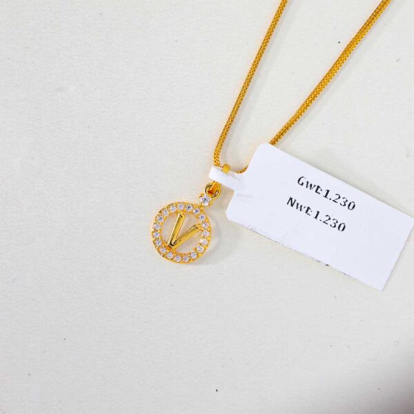 V Sparkle Charm - Image 4