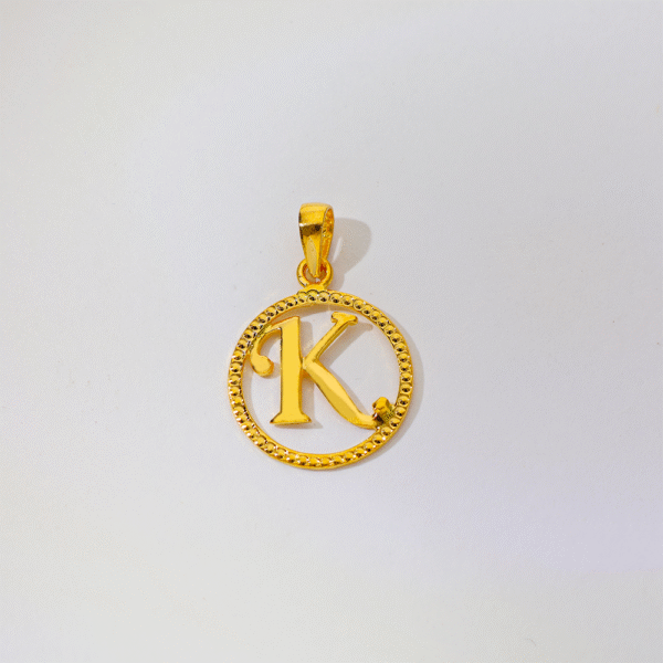 Kindred Gold – K Pendant - Image 2