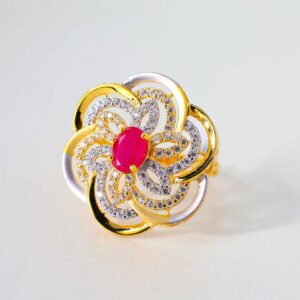 Ruby Bloom Heritage Ring