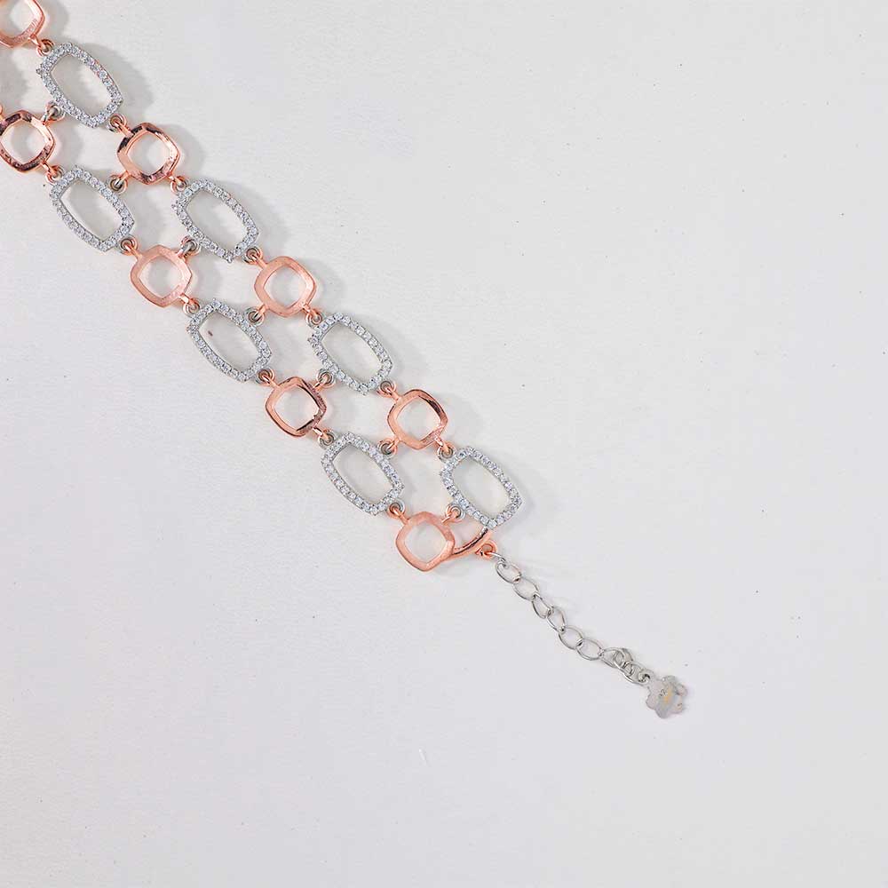 Oval Aura Solitaire Bracelet - Image 3