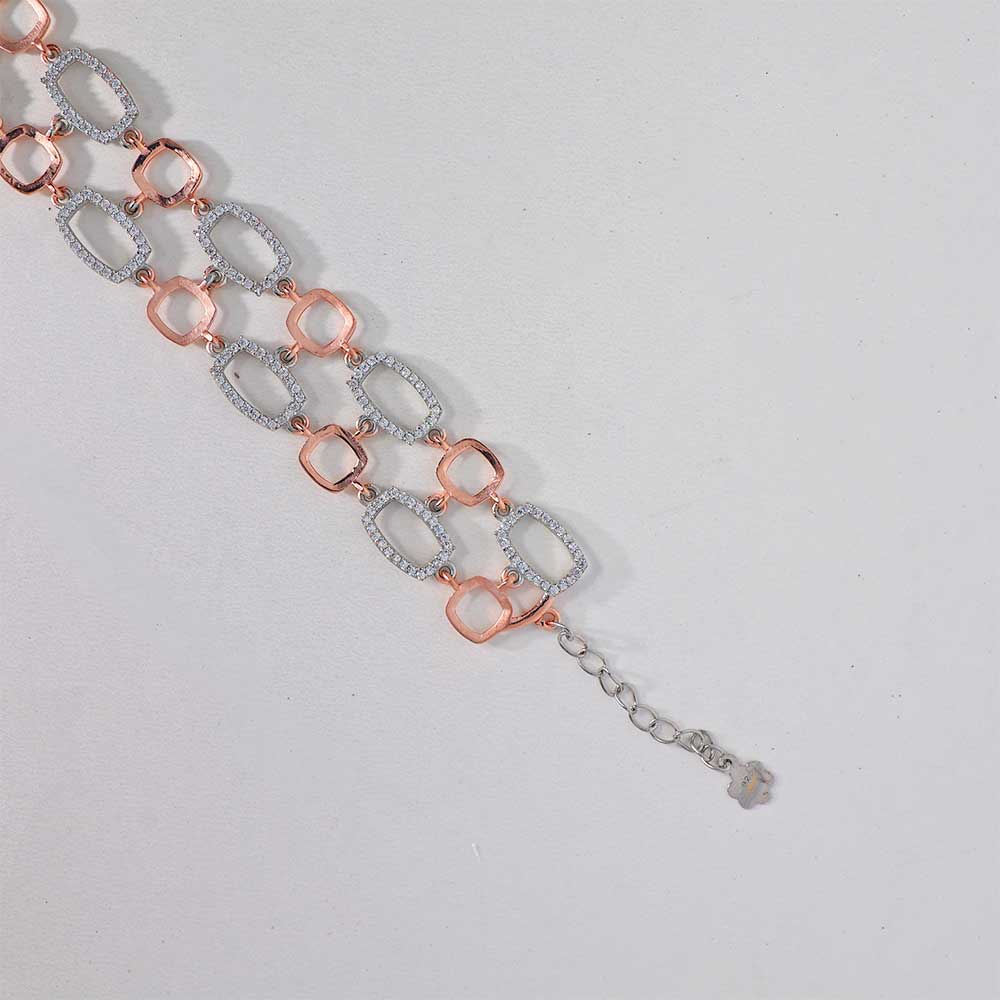 Oval Aura Solitaire Bracelet - Image 4