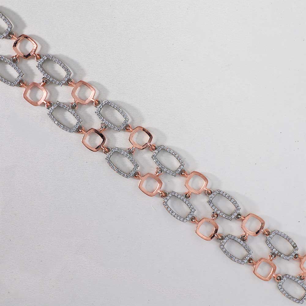 Oval Aura Solitaire Bracelet - Image 2