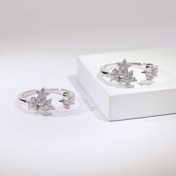 Frost Petal Toe Rings - Image 5