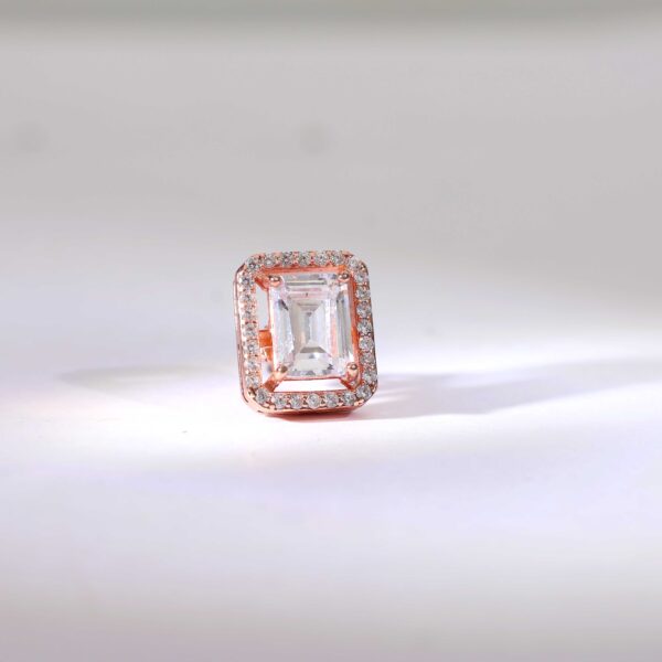 Eternal Glow Rosegold Studs - Image 3