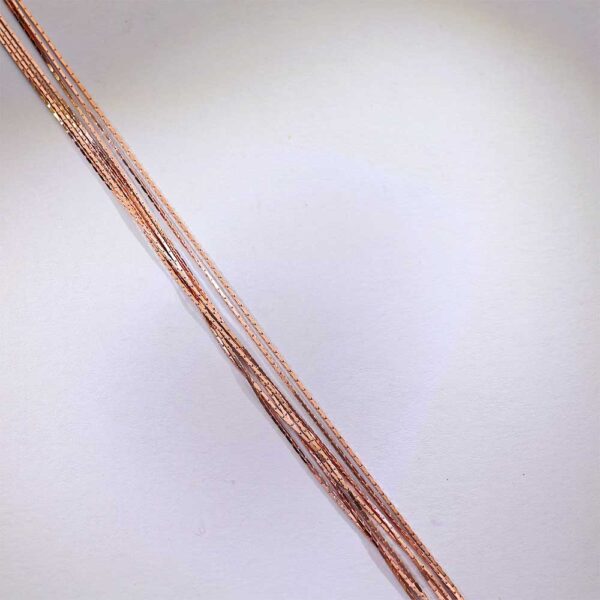 Soft Chains Rosegold Bracelet - Image 2