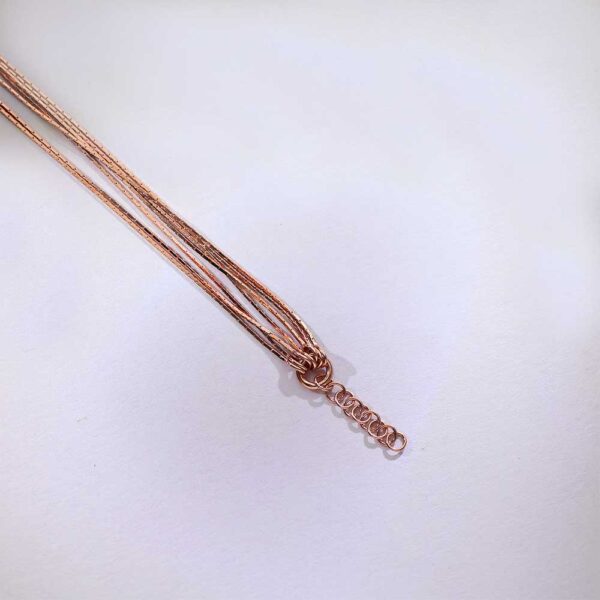 Soft Chains Rosegold Bracelet - Image 4