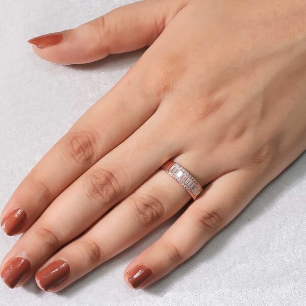 ShineWaves Rosegold Ring