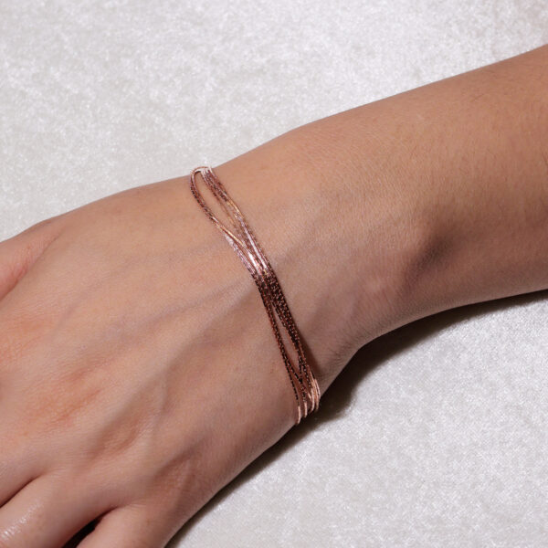 Soft Chains Rosegold Bracelet
