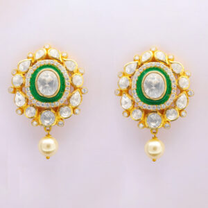 Mehar Stone Kundan  Earrings