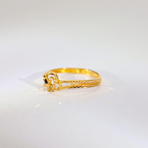 Party Wear Gold Ladies Ring - Image 2