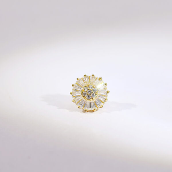 True Shine Rosegold Studs - Image 2