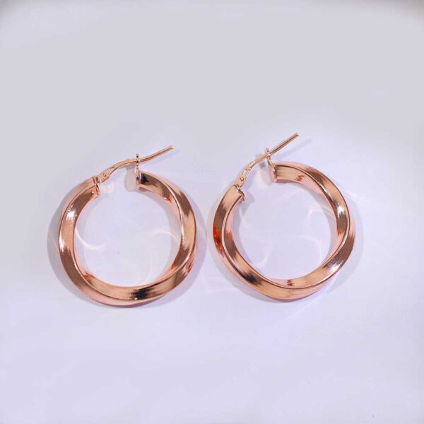 Blush Loop Hoops - Image 2