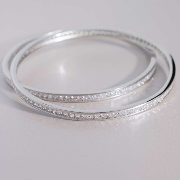 Stone Line Bangle - Image 2