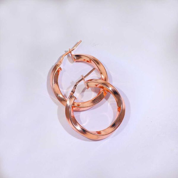 Blush Loop Hoops - Image 3