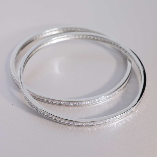 Stone Line Bangle - Image 3