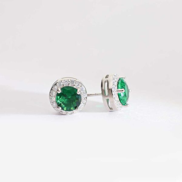 Evergreen Spark Diamond Earrings