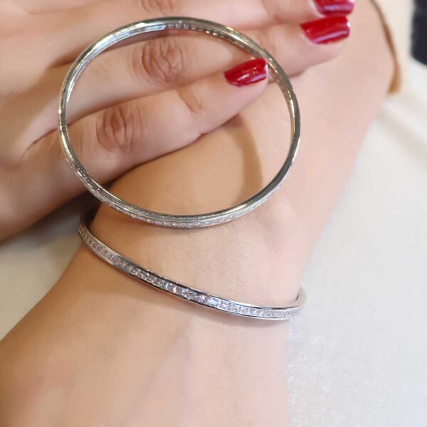Stone Line Bangle