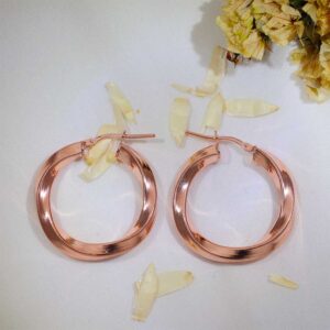 Blush Loop Hoops