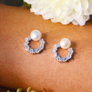 Pearl Radiance Hoops