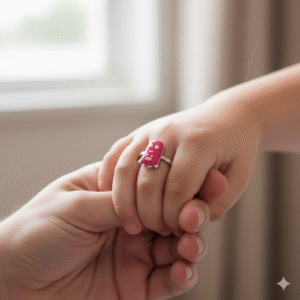 Giggle Ghost Baby Ring