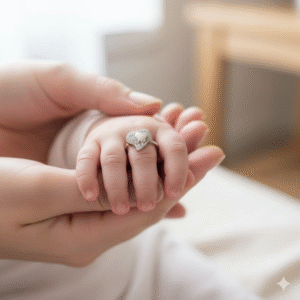 Little Heartbeam Ring