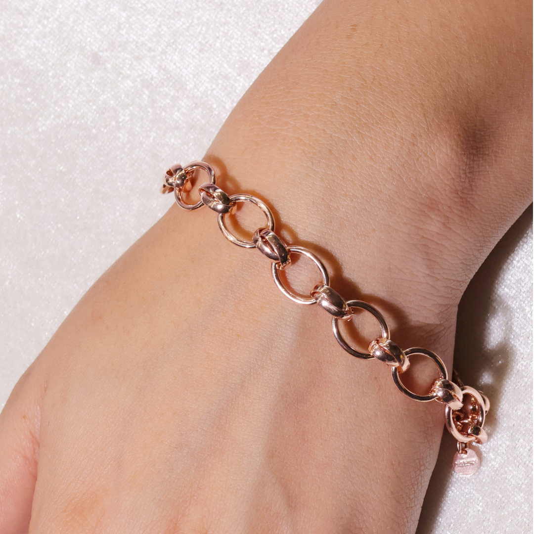 Rose Link Rosegold Bracelet