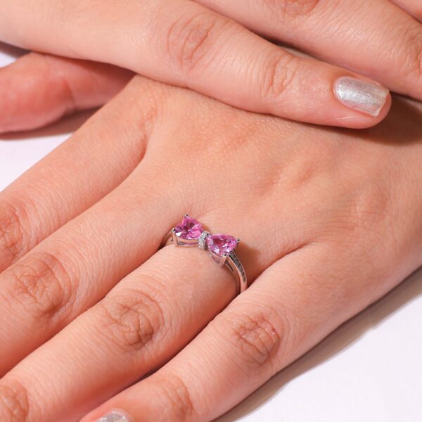 PinkTwist Diamond Ring