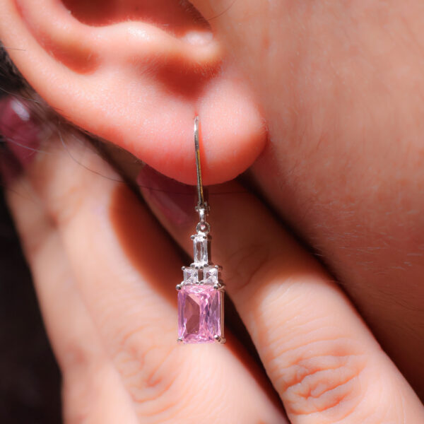 Pink Majesty Earrings - Image 4