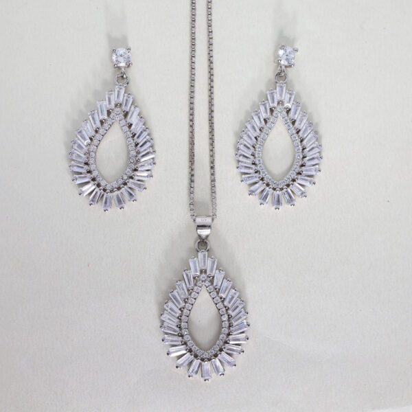 Silver Teardrop Set - Image 2