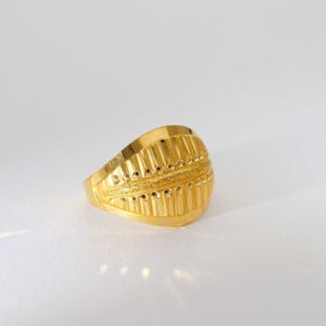 Golden Stripe Ring