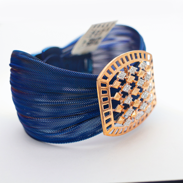 Rosegold Shringar Cuff Bracelet - Image 5