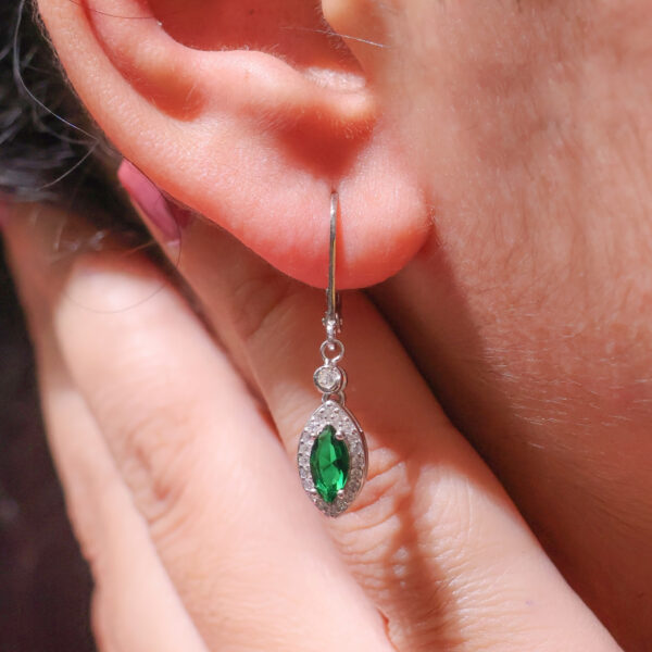 Green Mystique Earrings - Image 4