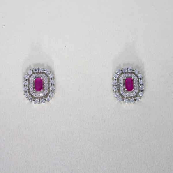Ruby Halo Elegance Set - Image 5