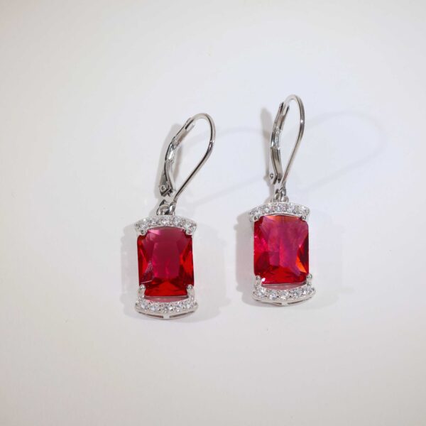 Ruby Royale Earrings - Image 2