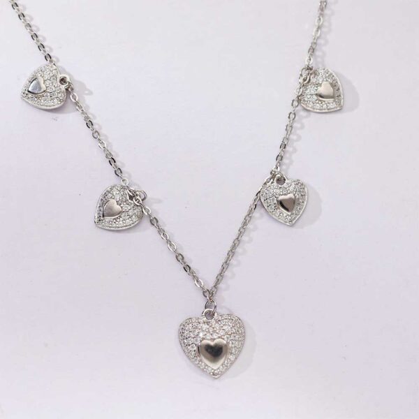 Dilruba Silver Necklace - Image 4
