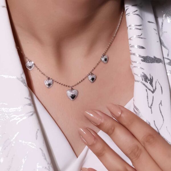 Dilruba Silver Necklace