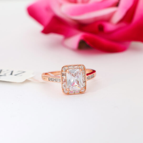 Rosé Radiance Rosegold Ring - Image 5
