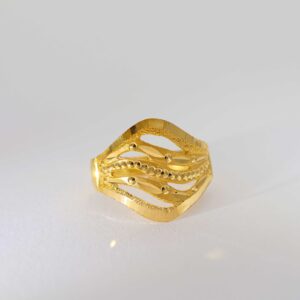 Floral Charm Ladies Ring