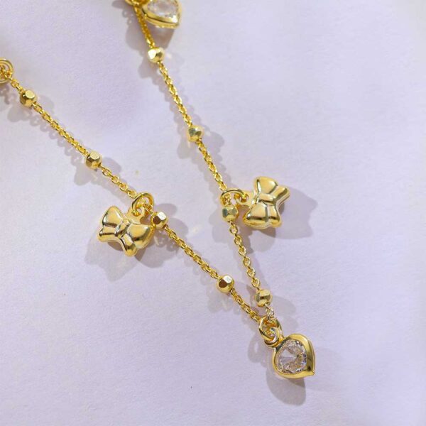 Golden Whispers Charm Chain - Image 4