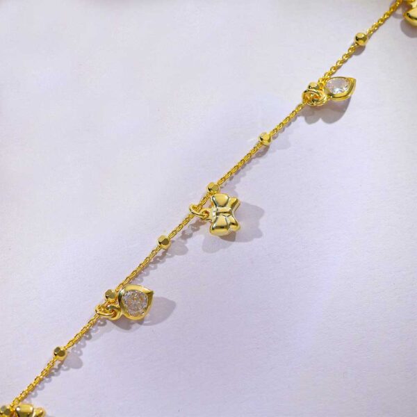 Golden Whispers Charm Chain - Image 3