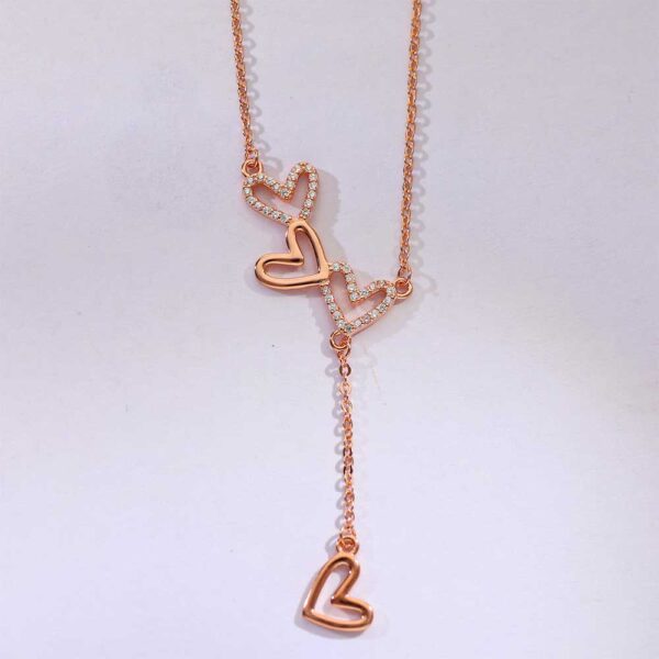 Eternal Hearts Rosegold Chain - Image 4